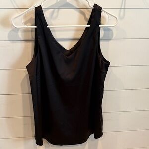 Elegant Black Sleeveless Top